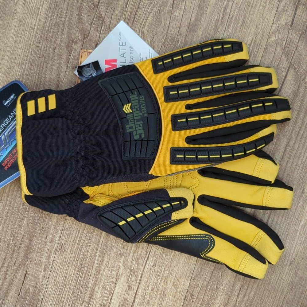 2 Pairs Winter Impact Gloves - Picture 2 of 5
